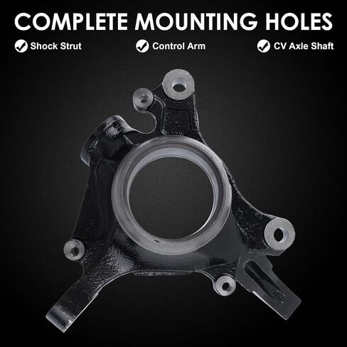 Front Suspension Steering Knuckle for Subaru Forester 00-08, Impreza 00-07, Legacy 00-04, Outback 00-04, Baja 03-06, Right Passenger Side, Replace # 28313-AE020 in Saudi Arabia