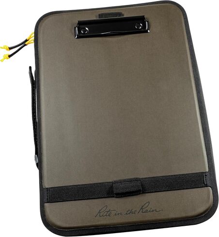 Rite in the Rain Weatherproof Clampdesk, 14" x 10.625", Black with Writing Surface, Storage Inside (No. 296) in Saudi Arabia