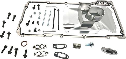 Front Wet Sump Retrofit Engine Oil Pan Kit 81076 for Chevrolet Gen III/IV 4.8L 6.2L for Chevy LS LS1 LS2 LS3 LSX V8 4.8L 6.2L in Kuwait