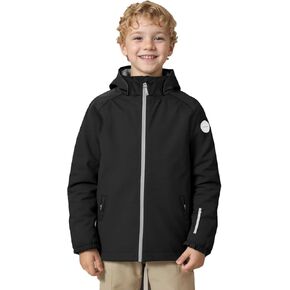 Boys Soft Shell Rain Jacket Lightweight Hiking Jacket Waterproof Windbreaker Outerwear for Kids