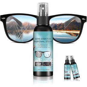 Lens Scratch Remover-2PCS, Scratch Remover for Eyeglasses, Eyeglass Scratch Remover, Lens Scratch Remover for Eye Glasses, Pocket & Travel Essentials, Eye Glass Cleaners Spray