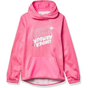 سترة بغطاء رأس من الصوف الصناعي للفتيات من Under Armour