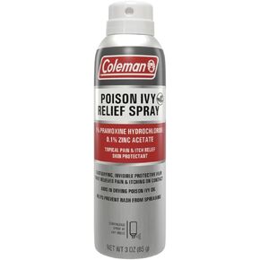 Coleman Poison Ivy Relief Spray, Continuous Spray for Topical Itch Relief, 3oz