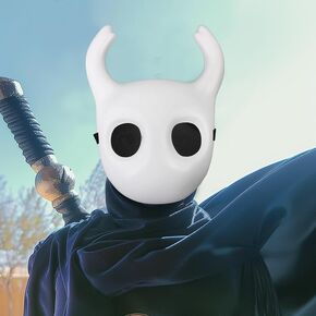 إكسسوارات أزياء الفارس Cosplay Complay Funder Halloween Game Mask Full Haed PVC (مستدير)