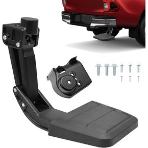 خطوة السرير الخلفي خطوة الصدمات تناسب 2024-2025 Toyota Tacoma قابلة للطي السرير جانب السرير خطوة السحرة القابلة للسحب خطوة الخلفية استبدال # PT392-35920