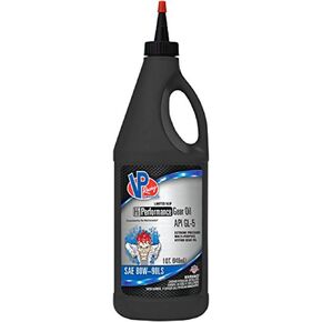 VP Racing Fuels 80W90 HI-Perf Gear Oil GL-5 Quart