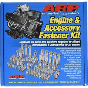 ARP 534-9502 12-Point Stainless Steel Complete Engine Fastener Kit for Small Block Chevy
