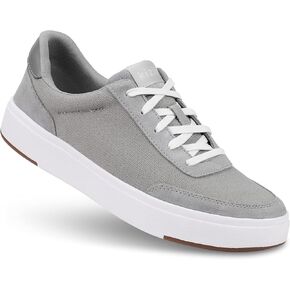 Kizik Shoes: Prague Comfortable Breathable Canvas and Suede Leather Slip On Sneakers, Convenient Hands Free | Casual for Men, Women and Elderly | Stylish Shoes for Everyday - Regular Width
