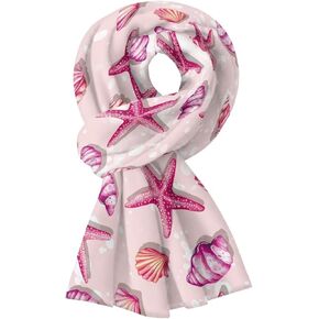 LedBack Winter Warm Scarf Casual Trendy Scarves Breathable Comfy Scarf Lightweight Soft Scarves for Women Men
