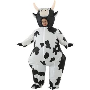 Cow Costume Adult Inflatable Cow Costume Blow up Costumes Inflatable Halloween Costumes for Adult
