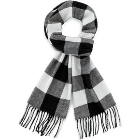 vimate Plaid Scarf for Men Women Super Soft Classic Tartan Checkered Neck Scarves