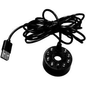 USB Mist Maker Maker Maker Ultrasonic for Small Pond Rockery Fishtank Vase Birdbath Machine ميزة ميزة Atomizer Air Miridifier