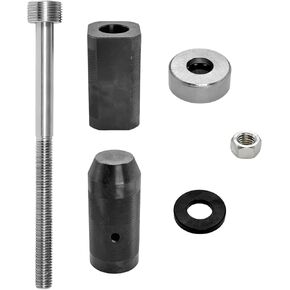 9U-6891 Injector Sleeve Cup Remover Installer Tool Set 6pcs Fit for CAT Caterpillar 3406E C10 C12 C15 C16 C-18 Engine Heavy Duty Steel