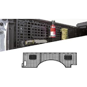 Bed Side Molle Panels for the 2023-2024 Ford F-250 & F-350 With 6.75' Bed | Keeps Main Cargo Area Clear for Larger Loads | Made in the USA | Addictive Desert Designs (Driver Full Kit)