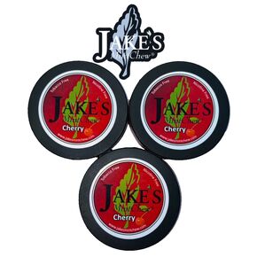 Jake's Mint Chew - Cherry - 3 Pack - Tobacco & Nicotine Free!