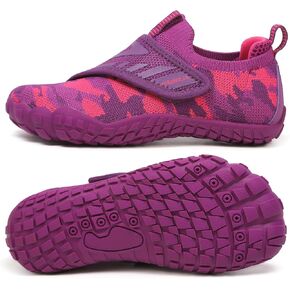 KUBUA Kids Hiking Water Shoes Boys Girls Barefoot Shoes Multifunctional Tennis Sneakers Toddler Little Big Kid