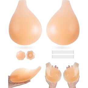 Apowus sticky bra push up ، صدرية لاصق بدون حمال
