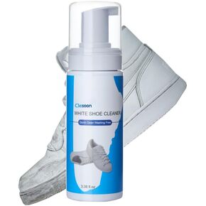 White Shoe Cleaner - Non toxic Foam Shoe Cleaner Sneaker Cleaner 100ml (3.5 oz).kinds of casual, sports, travel, sneaker shoes, canvas, training shoes