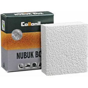Universal Dry Cleaner by Collonil - for All Suede & Suede Leathers - Cleaning Sponge with Crepe Overlay - Nubuk Box for Fast & Effective Dry Cleaning - Made in Germany