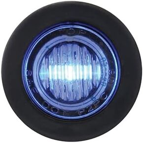 United Pacific 39771 3 LED Mini التخليص/Marker Light (عدسة LED/Clear Blue)