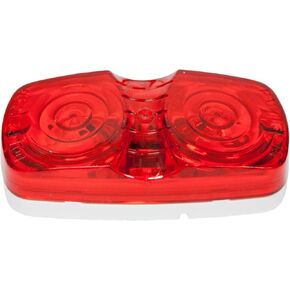 Peterson 138R Incandescent Marker/Clearance PC-Rated Rectangle Double Bulls-Eye 4" x 2"