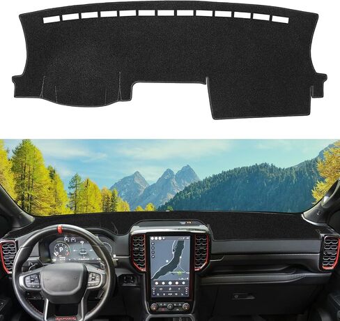 Dash Cover Pad Compatible with Ford F150 Raptor F-150 XLT 2022 2023 2024 2025 Dashboard Mats Dash Carpet Protector Accessories (Not fit for F-150 Lightning) in Saudi Arabia