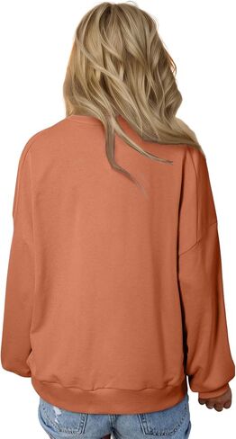 SELINK Girls Long Sleeve Tops Peace Sign Shirts Floral Peace Symbol Crewneck Tunic Shirt Casual Pullover Top in Saudi Arabia