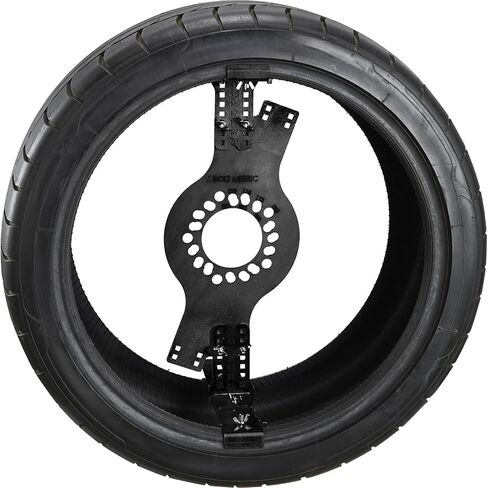 Wheel Fitment Simulator Tire/Rim Fit Size Measuring Mockup Tool, Supports 14 to 20 Inch Wheel Diameters and 7 to 10 Inch Wheel Widths, 5-Lug Metric Wheel Bolt Pattern in Kuwait