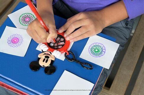 Spirograph Cyclex Clip Grogu - Disney Star Wars The Mandalorian - Baby Yoda - The Easy Way to Make Countless Amazing Designs - Rotating Stencil Wheel - Travel for Kids Ages 5 and Up in Kuwait