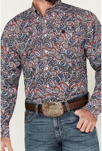Cinch Men's Classic Button-Down Western Shirt in Saudi Arabia