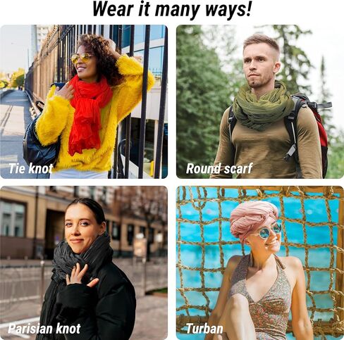 Toutacoo, Cotton Scarf, Chèche, Echarpe, crinkle soft scarf, light, fashion, solid, wrap, shawl, unisex, Plaited 100% Cotton in Kuwait