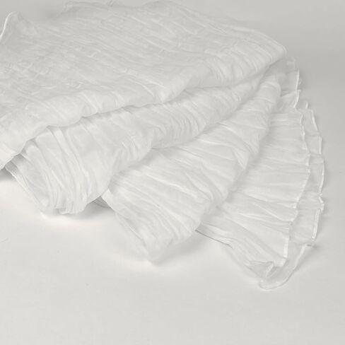 Toutacoo, Cotton Scarf, Chèche, Echarpe, crinkle soft scarf, light, fashion, solid, wrap, shawl, unisex, Plaited 100% Cotton in Kuwait