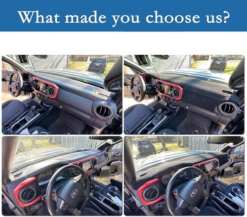 حصيرة تغطية لوحة القيادة لـ Yota Camry 2024 2023 2022 2021 2020 2019 2018 Dash Cover Dash Mat Greshade Glare UV Rays Protector in Kuwait