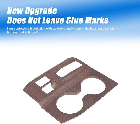 Gear Shift Panel Cover Trim for Honda Pilot 2023 2024 Accessories, ABS Automotive Center Consoles Cup Holder Panel Cover Anti-Scratch Protector, 1PCS (Carbon Fiber Pattern) in Saudi Arabia