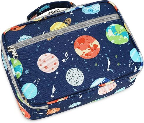 abshoo Kids Lunch Bag for Girls 4-6-8 Small Reusable Lunch Bag Insulated Meal Tote Kit for School Girl (Butterfly) in Kuwait