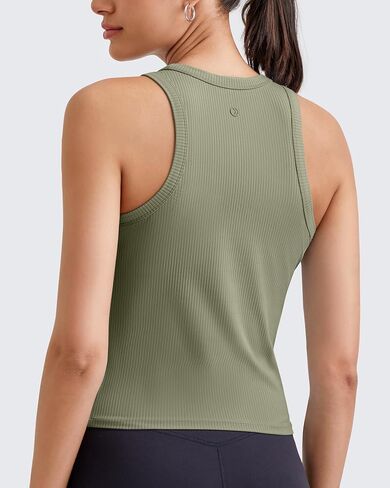 G4Free Workout Tank Tops for Women Slim Fitted Racerback Ribbed Athletic Gym Yoga Tanks Summer Casual in Saudi Arabia