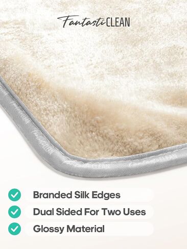 Fantasticlean Microfiber Car Detailing Towels, Car Drying Towel with Edge, Plush, Coral Fleece, 700GSM, 16" x 16", 12 Pack, Scratch-Free, Ultra Absorbent, Car RV Boat Home Cleaning (Grey and Camel) in Saudi Arabia