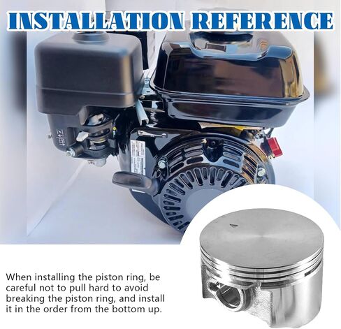 70mm Flat Top Piston .550 Rings Gasket Kit With 26lb Valve Springs For Predator 212cc High Compression performance GX200 Gas Engine Mini Bike Go Kart in Saudi Arabia