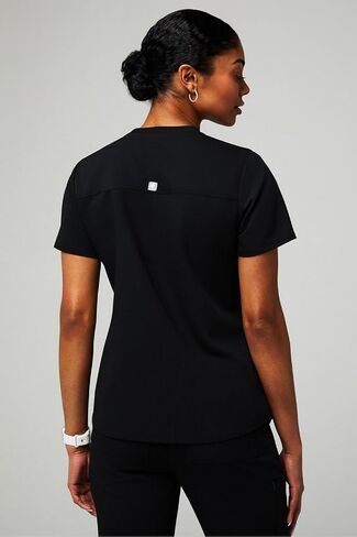 Fabletics Women's Mode Scrub Top - MotionTech, 4-Way Stretch, Wrinkle-Resist, Anti-Shrink in Saudi Arabia
