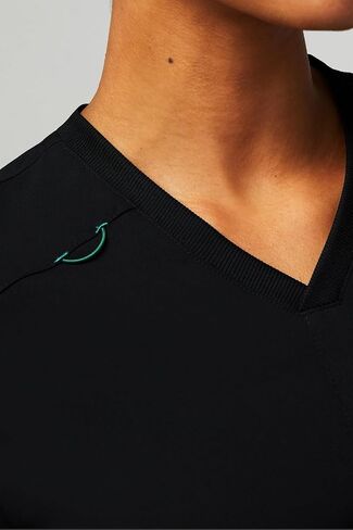 Fabletics Women's Mode Scrub Top - MotionTech, 4-Way Stretch, Wrinkle-Resist, Anti-Shrink in Saudi Arabia
