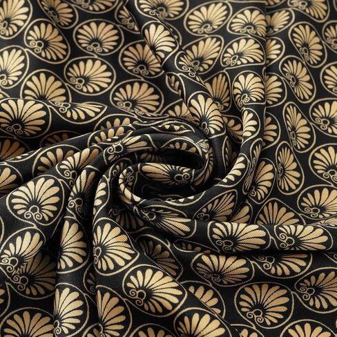 GERINLY Men Silk Feel Dress Scarf Square 35 Inch, Formal Suit Scarves Elegant Ascot, Gentleman Neck Wrap in Kuwait