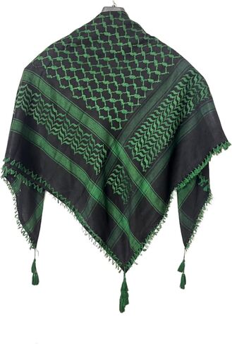 فلسطين Keffiyeh Shemagh للجنسين Scarf 48x48 Cotton Arafat Hatta Ad Appary وشاح مع شرابة طويلة in Kuwait