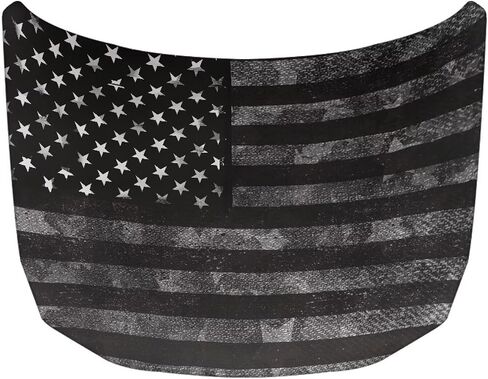 Car Hood Cover American Flag Design Car Hood Protector Waterproof Universal Automotive Exterior Accessories 4th of July Patriotic Decorations for Most Vehicles Sedans Trucks SUVs Pickup in Kuwait