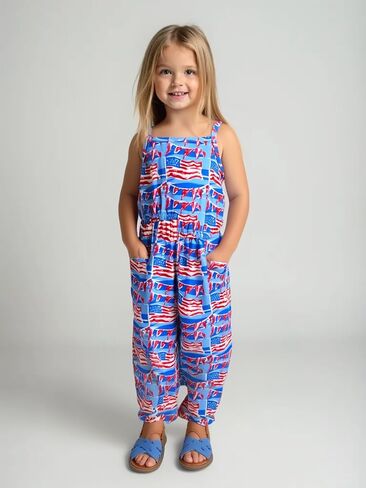 Unique Baby Girls Sleeveless Jumpsuit One-Piece Romper Outfit for Girl Toddler and Kid in Saudi Arabia
