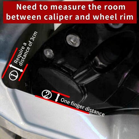 AOOA Aluminum Yellow Caliper Covers fits Dodge Durango SXT/GT/R/T 2021-2024 and Jeep Grand Cherokee 2017-2021 (Set of 4) in Kuwait