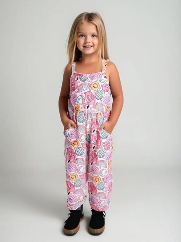 Unique Baby Girls Sleeveless Jumpsuit One-Piece Romper Outfit for Girl Toddler and Kid in Saudi Arabia