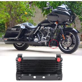 برودة زيت الدراجات النارية المبرد المناسب ل Harley Touring Road Electra Street Glide Road King 2009-2016