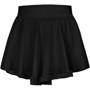 Girls Ballet Skirt Dance Wrap Skirt Chiffon Sheer Skirt Ballerina Dance Clothes