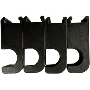 Pop-Up Curtain Rod Holder for Coleman Camper Accessories,Replace the C Clip Style Curtains into A Curtain Rod Holder,4Pcs