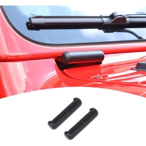 لجيب JL Windshield Hinge Trim Cover لـ Jeep Wrangler JL JLU Gladiator JT 2018-Present Blue Extrible Accessories 2pcs